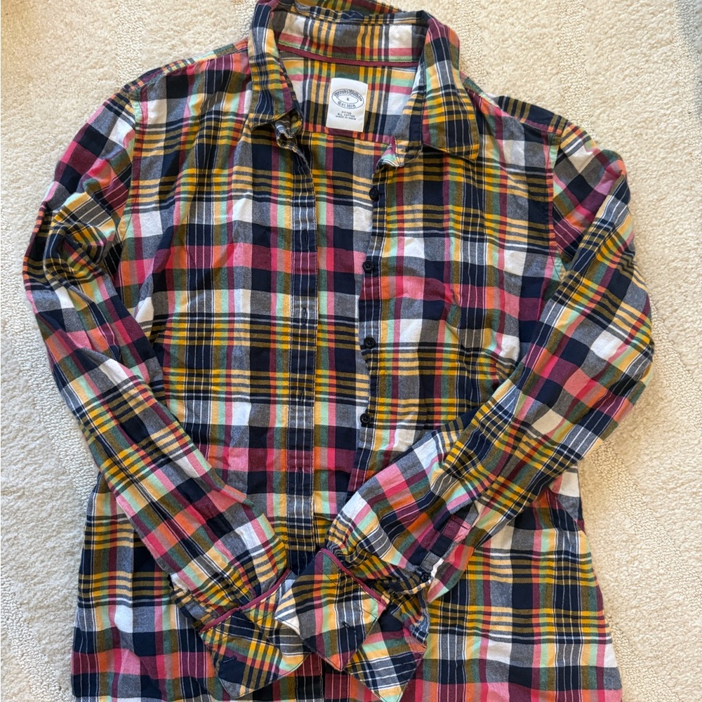 Brooks Brothers Multicolor Plaid Shirt